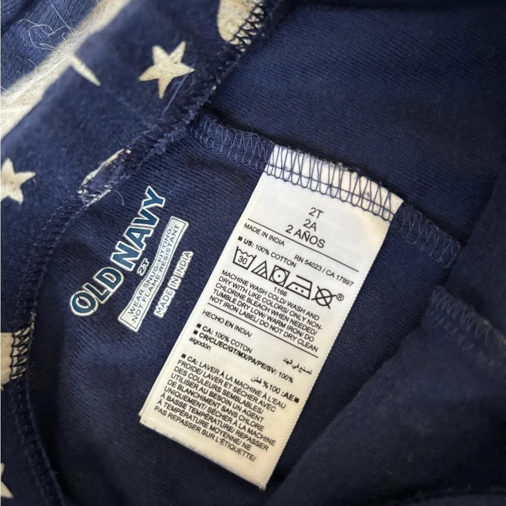 Old Navy Set of 2 Toddler Pajamas - Moon Stars & Solar Designs